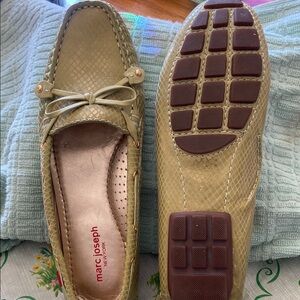 Marc Joseph Olive Green Loafers